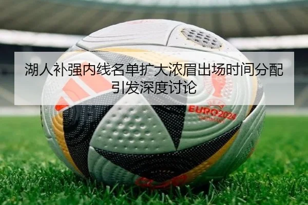 湖人补强内线名单扩大浓眉出场时间分配引发深度讨论